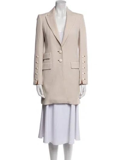 Pre-owned Veronica Beard Peacoat In Neutral
