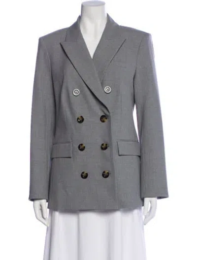 Pre-owned Veronica Beard Peacoat W/ Tags In Gray