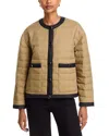 Veronica Beard Pearson Dickey Down Jacket In Brown