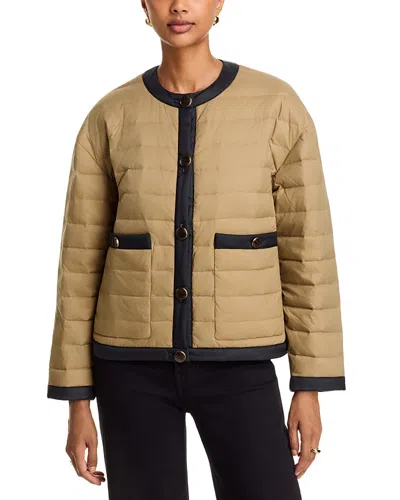 Veronica Beard Pearson Dickey Down Jacket In Brown