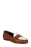 Veronica Beard Penny Loafers Caramel/lily In Caramel/lily