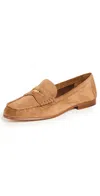 Veronica Beard Penny Loafers Hazelwood In Hazelwood
