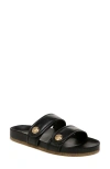 Veronica Beard Percey Slide Sandal In Black