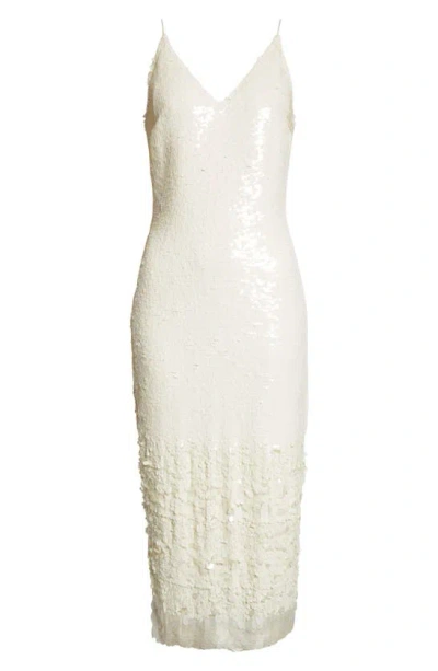 VERONICA BEARD PERLA MIDI SLIPDRESS