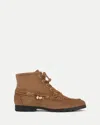 Veronica Beard Phaedra Suede Charm Ankle Boots In Brown