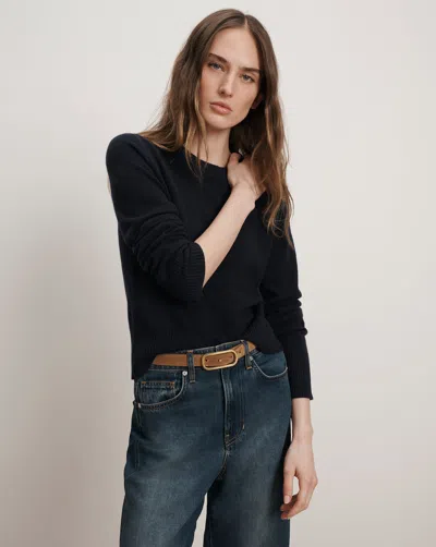 Veronica Beard Pippen Cashmere Pullover In Blue