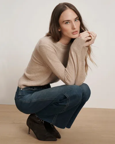 Veronica Beard Pippen Cashmere Pullover In Brown