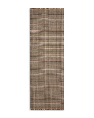 Veronica Beard Plaid Fringed Wool Scarf In Multi