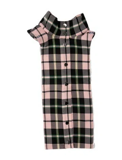 Pre-owned Veronica Beard Plaid Print Dickey In Blue