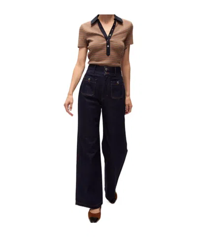 Veronica Beard Polo Shirt In Brown