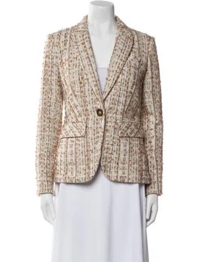 Pre-owned Veronica Beard Printed Blazer