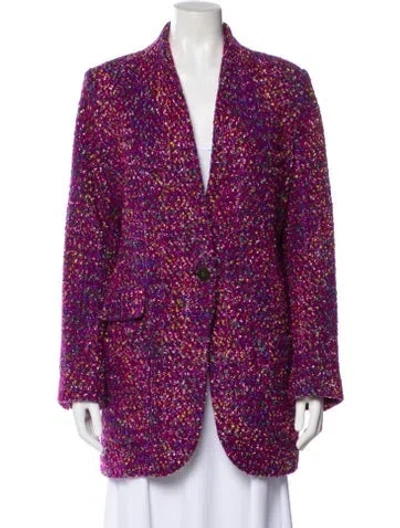 Pre-owned Veronica Beard Printed Blazer