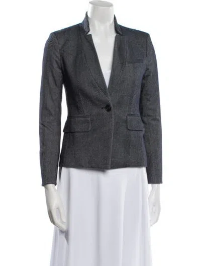 Pre-owned Veronica Beard Printed Blazer In Multi