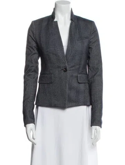 Pre-owned Veronica Beard Printed Blazer In Multi