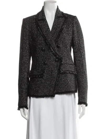 Pre-owned Veronica Beard Printed Blazer In Multi