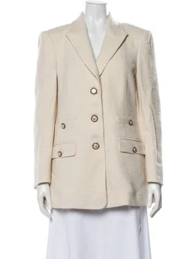 Pre-owned Veronica Beard Printed Blazer W/ Tags In Neutral