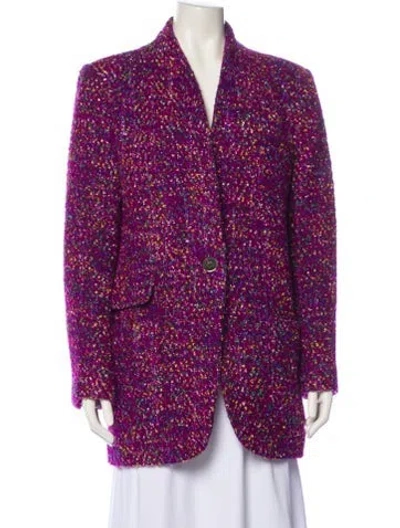 Pre-owned Veronica Beard Printed Coat