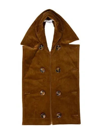 Pre-owned Veronica Beard Printed Dickey In Brown