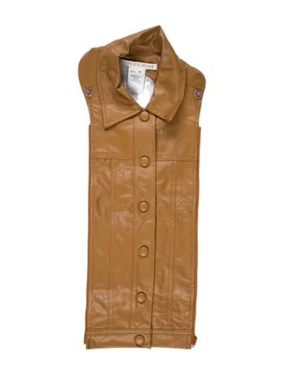 Pre-owned Veronica Beard Printed Dickey In Neutral