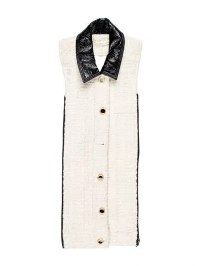Pre-owned Veronica Beard Printed Dickey In Neutrals