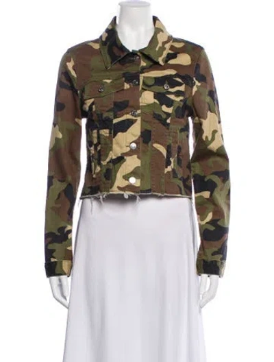 Pre-owned Veronica Beard Printed Jacket W/ Tags In Green