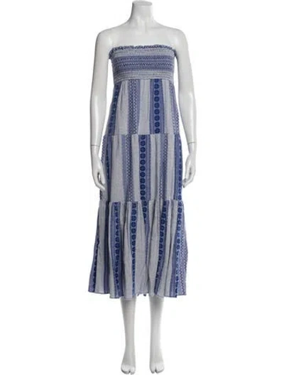 Pre-owned Veronica Beard Printed Midi Length Dress