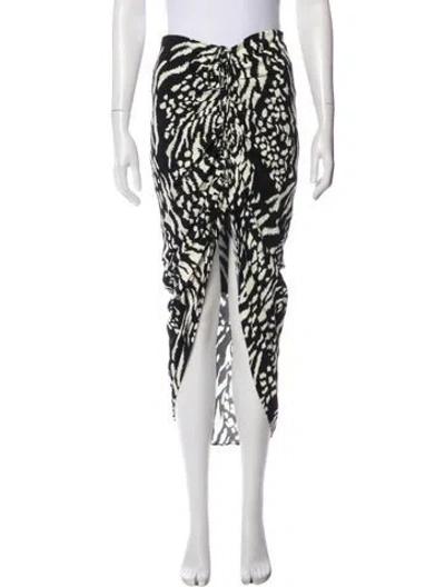 Pre-owned Veronica Beard Printed Midi Length Skirt In Multi