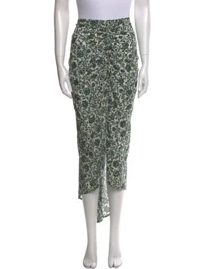 Pre-owned Veronica Beard Printed Midi Length Skirt In Neutral
