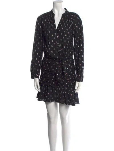 Pre-owned Veronica Beard Printed Mini Dress In Multi