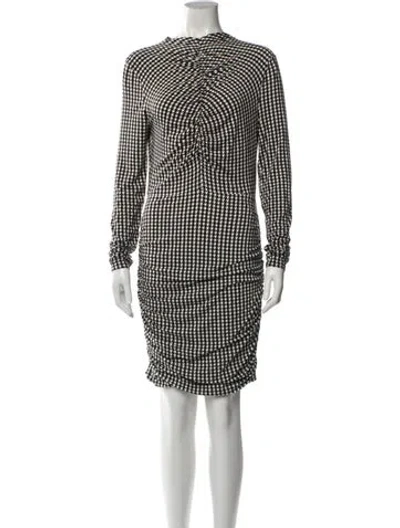 Pre-owned Veronica Beard Printed Mini Dress In Multi