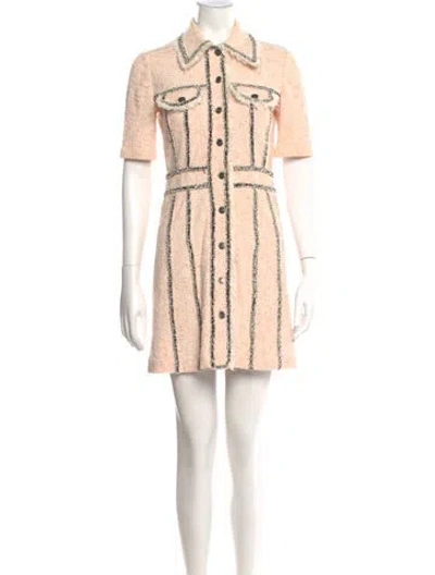 Pre-owned Veronica Beard Printed Mini Dress In Pink