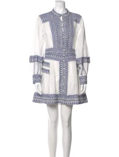 Pre-owned Veronica Beard Printed Mini Dress W/ Tags In Multi
