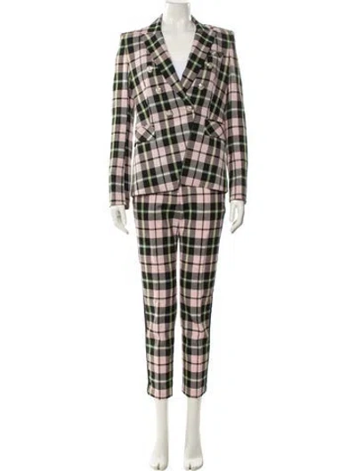 Pre-owned Veronica Beard Printed Pantsuit In Multi