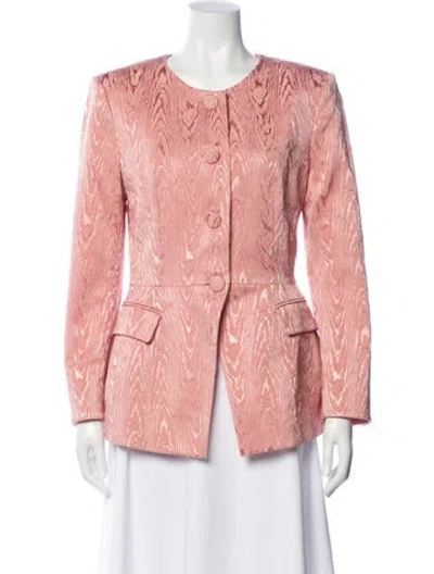 Pre-owned Veronica Beard Printed Pantsuit W/ Tags In Pink