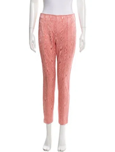 Pre-owned Veronica Beard Printed Skinny Leg Pants W/ Tags In Pink