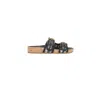Veronica Beard Prue Woven Two Strap Sandal In Multi