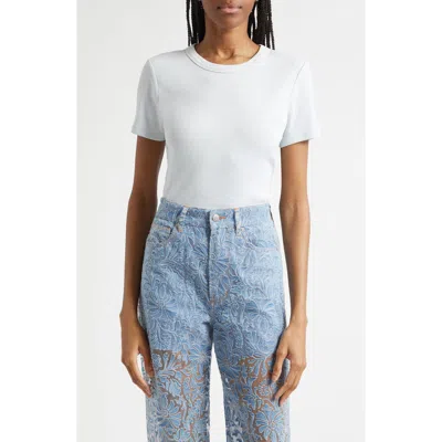 Veronica Beard Pruitt Stretch Cotton T-shirt In Multi
