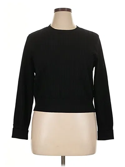 Pre-owned Veronica Beard Pullover Sweater In Black