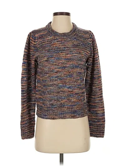 Pre-owned Veronica Beard Pullover Sweater In Brown