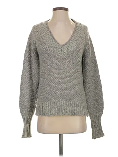 Pre-owned Veronica Beard Pullover Sweater In Gray