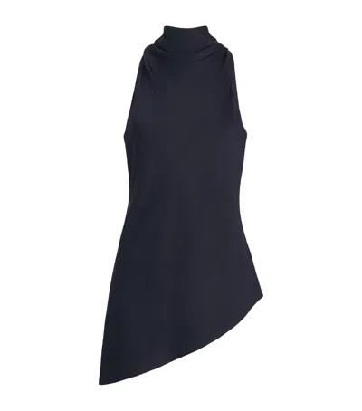 Veronica Beard Radford Tunic Top In Blue