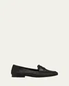 Veronica Beard Penny Raffia Loafer In Black Black