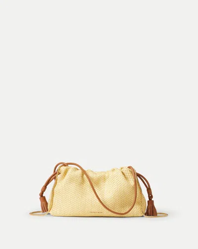 Veronica Beard Raffia Stash Bag