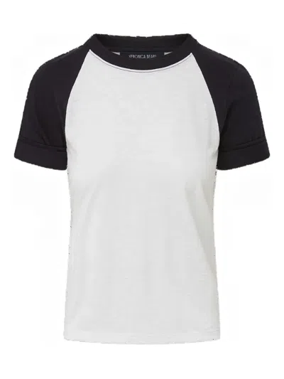 VERONICA BEARD RAGLAN-SLEEVE T-SHIRT