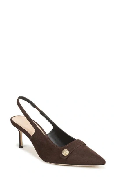 Veronica Beard Rami Slingback Pump In Brown