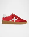 Veronica Beard Reagan Sneaker In Poppy/coconut