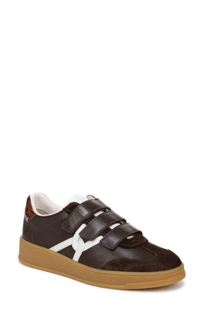 Veronica Beard Reagan Sneaker In Espresso/white
