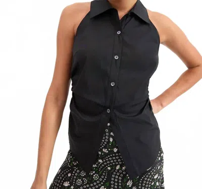 Veronica Beard Regina Shirt In Black