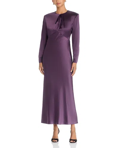 Veronica Beard Remy Maxi Dress In Purple