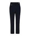 Veronica Beard Renzo Crest Button Pants In Blue